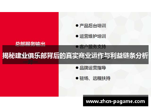 揭秘建业俱乐部背后的真实商业运作与利益链条分析